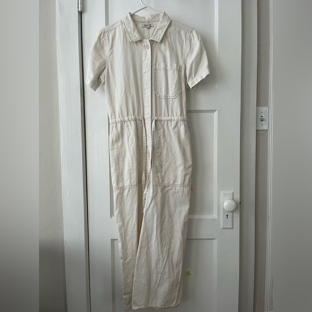 Madewell Cream Jumpsuit, Women’s Size 4